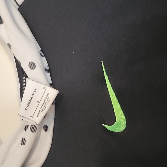 NIKE Hoodie Youth LARGE Black and White - Picture 2 of 3